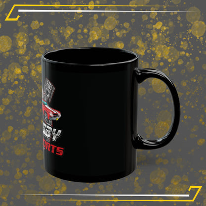 Hornsby Autosports Black Coffee Mug